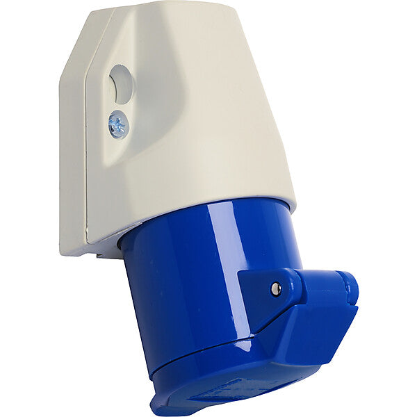 WALTHER-WERKE Wandsteckdose 16A 3P 230V 6h IP44 110306
