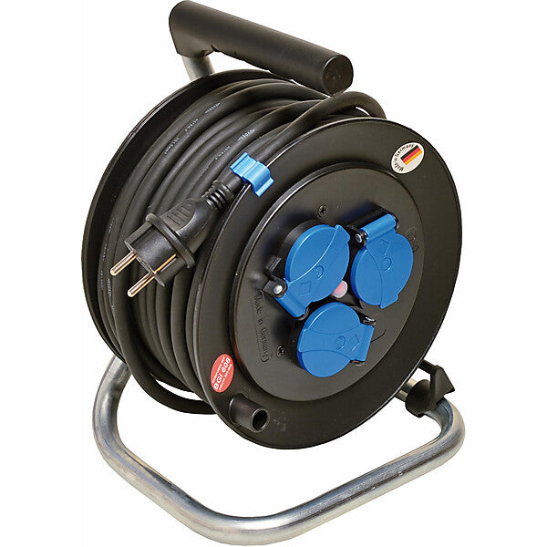 WALTHER-WERKE Kabeltrommel 16A 2P+E 230V 25m H07RN-F3G1,5 39100301250303