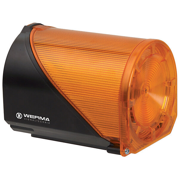 WERMA LED-Blitz-Sirene 32 Töne 24V AC/DC YE 44430075