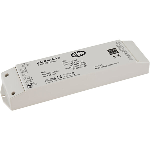 EVN-Lichttechnik DALI-LED-Steuerung 24V/DC 4x1,05A DALD24100VS