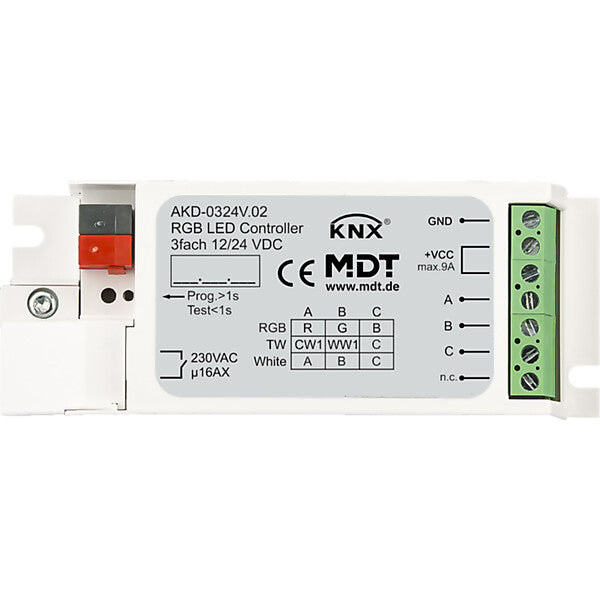 MDT technologies LED Controller 3-Kanal 3/6A, RGB AKD-0324V.02