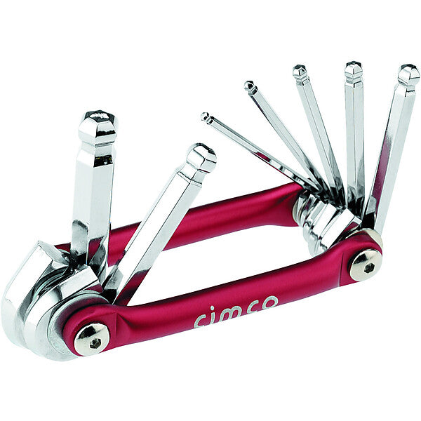 CIMCO Stiftschlüssel 7-tlg. m.Kugelkopf 110596