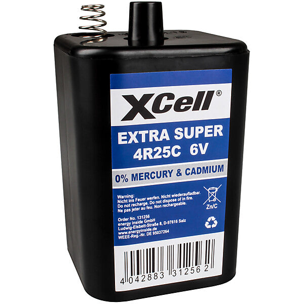 Hückmann XCell 6V-Block-Batterie 6V/9500mAh 131256