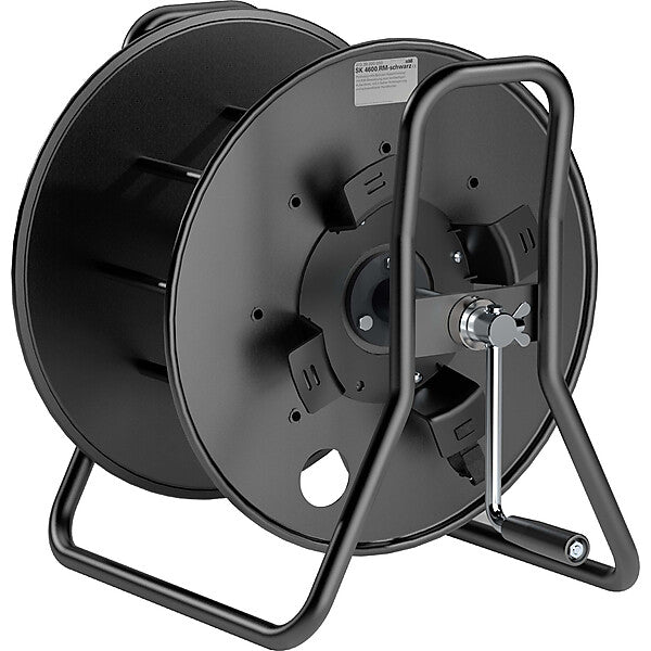 Schill Stahlblech-Kabeltrommel mit Hilfsspule SK 4600.RM-SCHWARZ