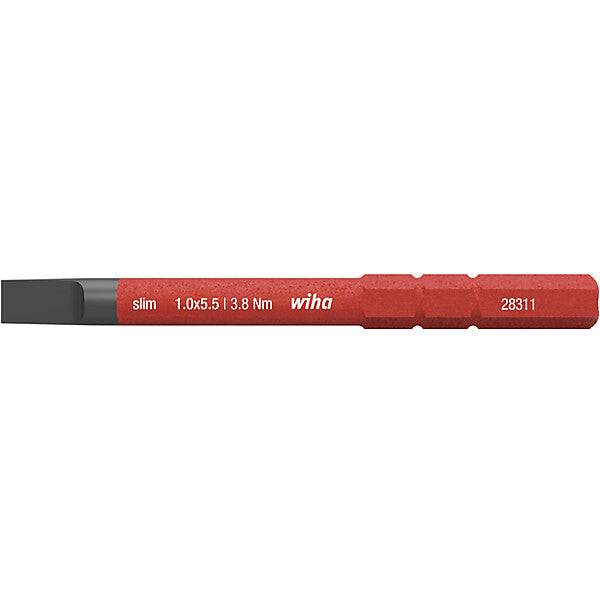 Wiha Schlitz Schraubendreher SoftFinish electric 2831-10 5,5x75