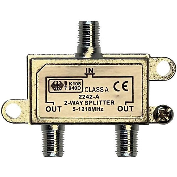 Kreiling F-Verteiler 2fach 5-1218MHz Class A VT2242