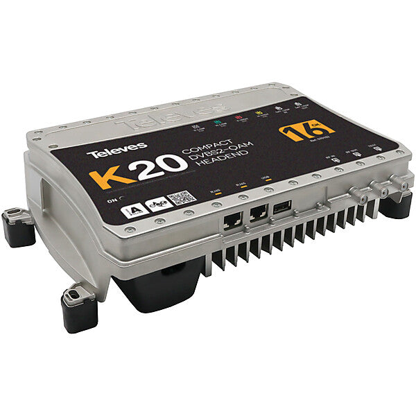 Televes Kompaktkopfstelle 16 Tr. DVB-S2 in QAM K20-16