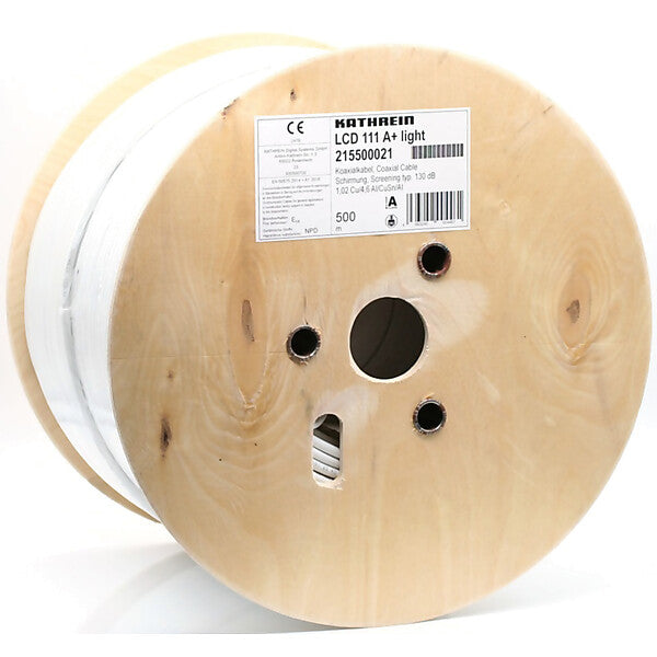 KATHREIN Koaxialkabel A+ 135dB 6,8mm ws LCD111A+lig/500m Eca