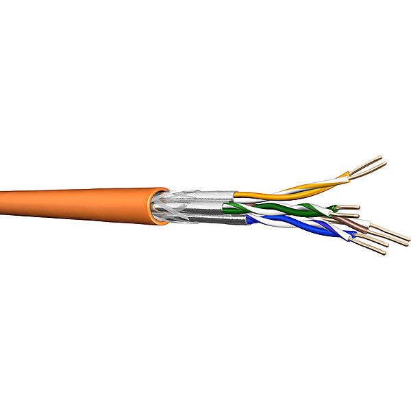 Draka Communication Cable Kat.7 4P S/FTP AWG23 orang 60044549-Eca-T1000