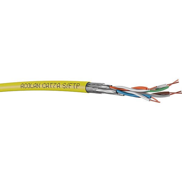 ACOME ACOLAN 1500SFS Kat.7A gelb 4P S/FTP AWG22 R8481A-Dca-T500
