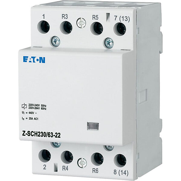Eaton Installationsschütz 230VAC/63A/2Ö2S Z-SCH230/63-22