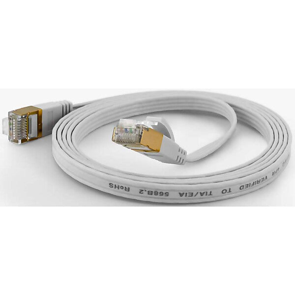wantec FTP-Patchkabel Cat.6A ws 1,0m RJ45 1,6x6,5mm 7005 ws 1,0m