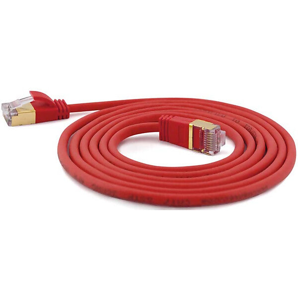 wantec SSTP-Patchkabel Cat.6A rt 0,25m Steck.4mm 7157 rt 0,25m