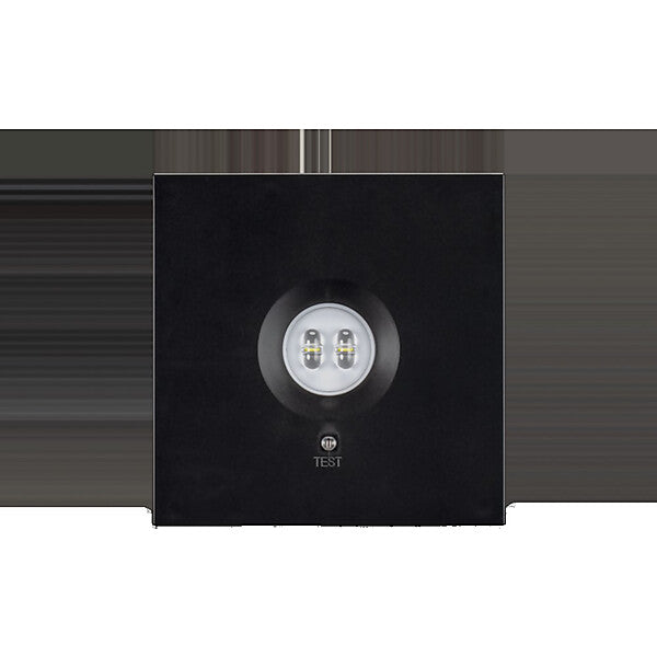 H1 SOLUTIONS Sicherheitsleuchte IllusquareAT3Hblack