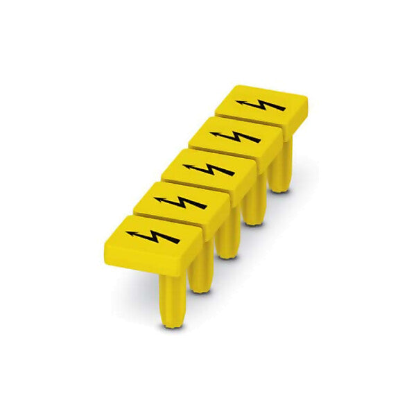 Phoenix Contact Warnschild ge/sw, 6,2mm WS PT 4
