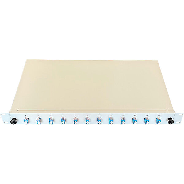 Paschke Spleissbox ausziehbar 19" 12x LCd OS2 BLAU 442304-12SA