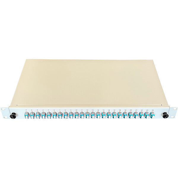 Paschke Spleissbox ausziehbar 19" 24xLCd OM3 AQUA 442405-4K-24SA
