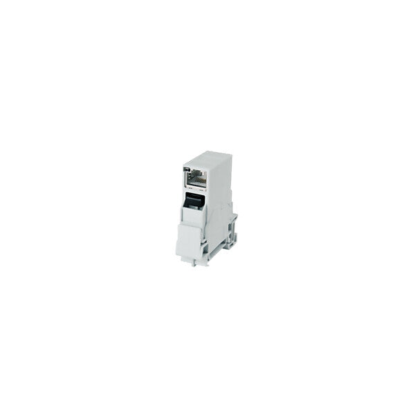 Telegärtner STX Tragschienen-Verbinder RJ45 Kupplung Cat.6 100007437