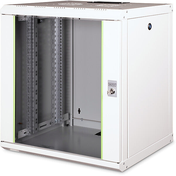 DIGITUS 19" Wandschrank m. Glastür, RAL7035 DN-19 12-U