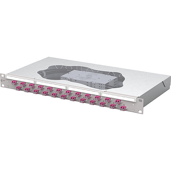 METZ CONNECT Patchfeld splice 24xLC-D OM4 1504577524-E