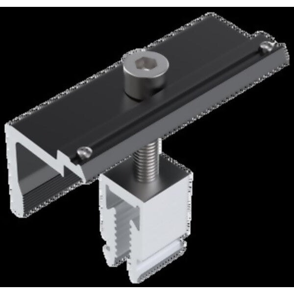 AEROCOMPACT Endklemme sw Click30-46mm,L=80 CLEB10+