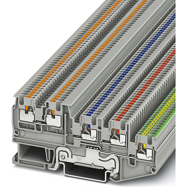 Phoenix Contact Inst.schutzleiterklemme 0,14-1,5qmm, grau PTIO 1,5/S/4-PE