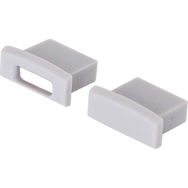 EVN-Lichttechnik Kunststoff-Endkappen f.APFLAT1AM200 2St. Flat1PAK-Set