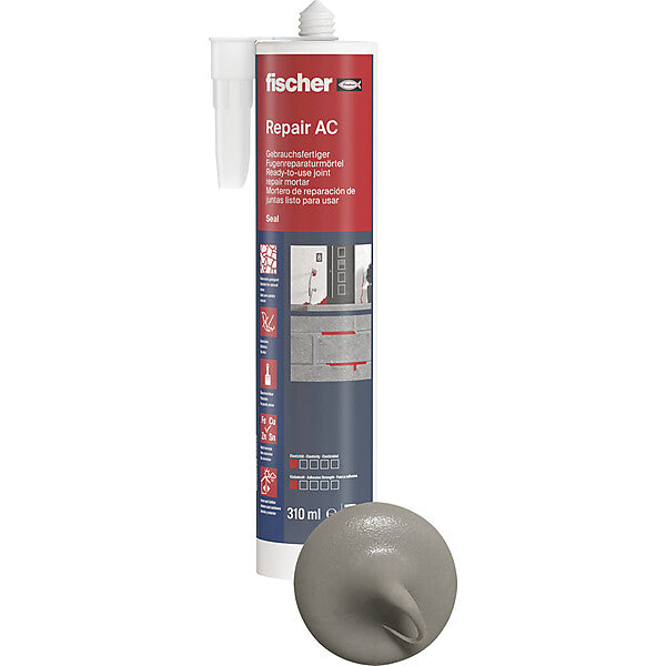 fischer Reparaturmörtel 310ml DEC CG zementgrau