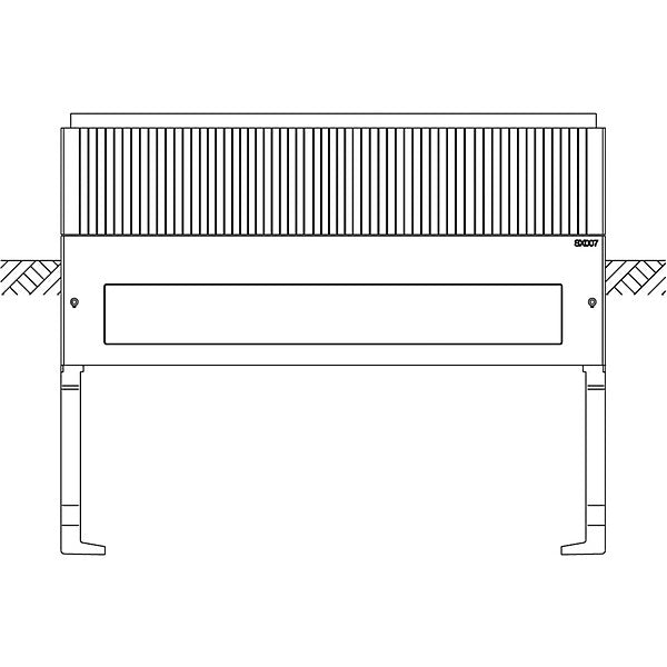 ABN Sockel Gr.2 4-feld Höhe 900mm SX007