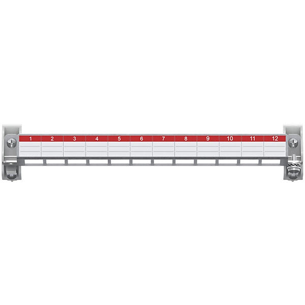 STRIEBEL & JOHN Patchpanel 12 Module E-Datoder Keystone ZEP12