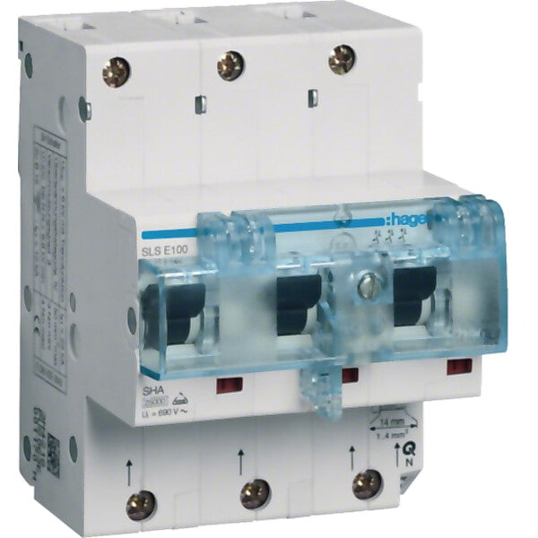 Hager SLS-Schalter 3p E-100A,für HS HTN390E