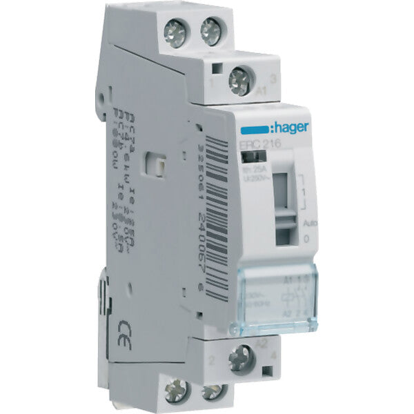 Hager Installationsrelais 16A 2S 230V ERC216