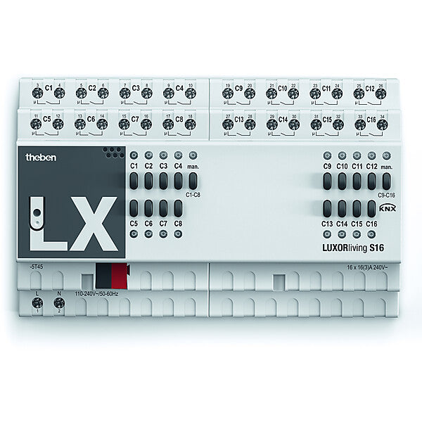 Theben Smart Home-System 16 Kanäle LUXORliving S16