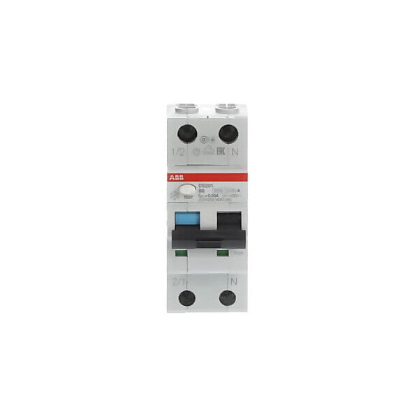ABB FI/LS-Schalter 6kA, 1p+N DS201A-B6/0,03