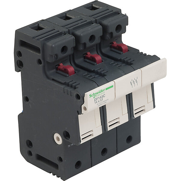 Schneider Electric Sicherungshalter 3P, 50A, 14x51MM DF143C