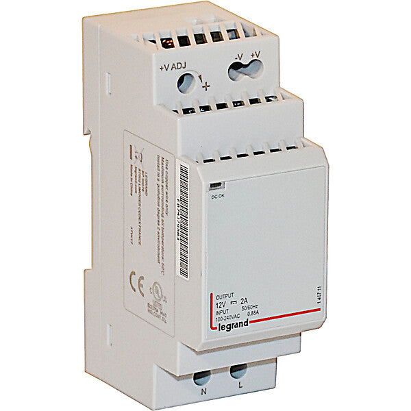 legrand Netzgerät stabilisiert 12V DC 24W 2A Legrand 146711