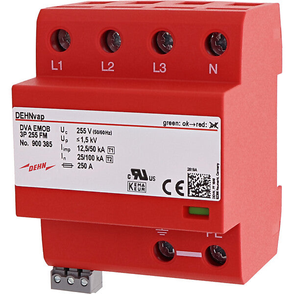 DEHN Kombi-Ableiter DVA EMOB DVA EMOB 3P 255 FM