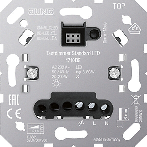 JUNG LED-Tastdimmer Standard 1710 DE