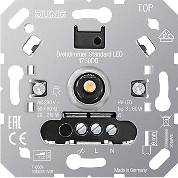 JUNG LED-Drehdimmer Standard 1730 DD