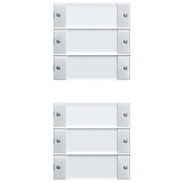 Gira Wippenset 6-fach rws/gl 213603