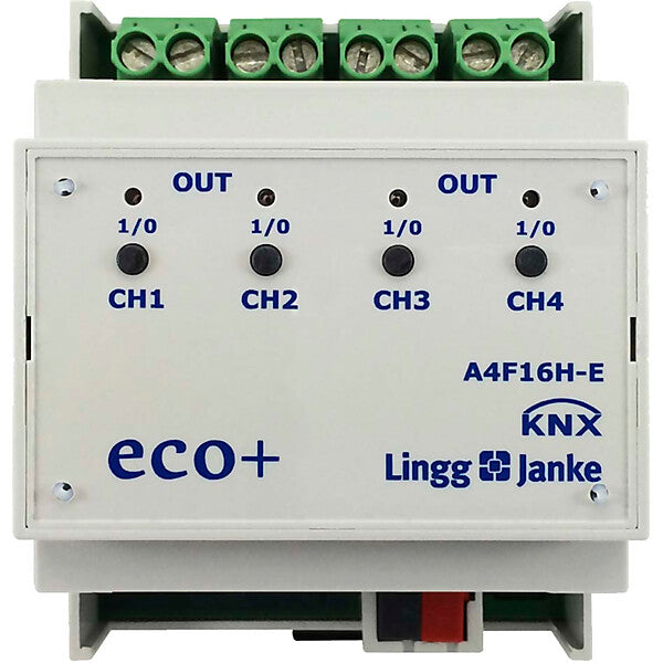 Lingg & Janke Schaltaktor 4-fach 16A A4F16-E A4F16H-E