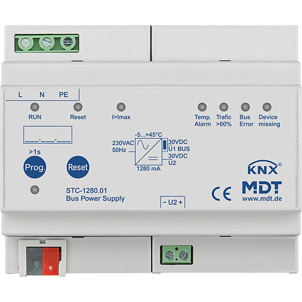 MDT technologies Busspannungsversorgung 6TE, REG, 1280mA STC-1280.01