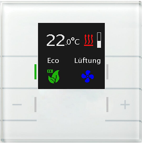 MDT technologies Glas Raumtemperaturregler Smart, ws SCN-RTRGW.02