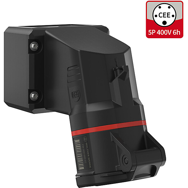 WALTHER-WERKE CEE NEO Wandsteckdose 16A 5P 6h IP54 FW111506CC