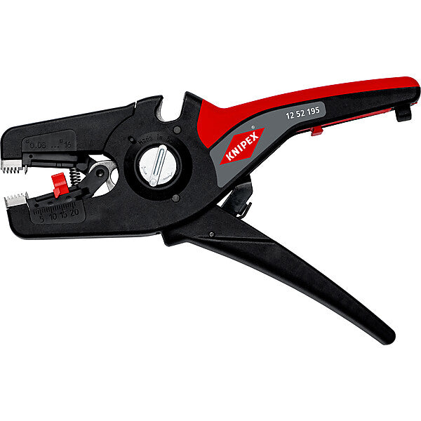 KNIPEX Abisolierzange autom. 0,03-16qmm PreciStri 12 52 195 SB