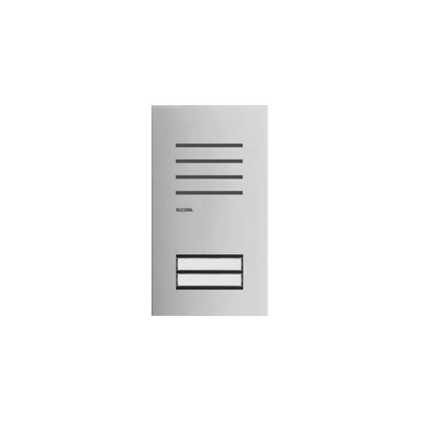 Elcom Türstation-Audio 2/1 2D Edelstahl ONE REQ002Y