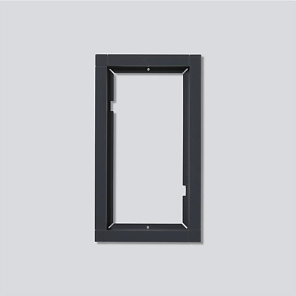 Siedle Kombirahmen alu/anthrazitgrau KR 611-2/1-0 AG