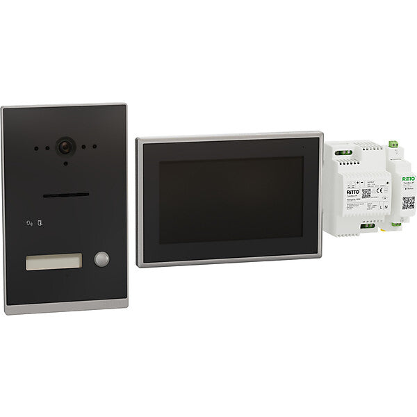 RITTO Video Einfamilienhaus-Set Anthrazitgrau, UP RGE2094150