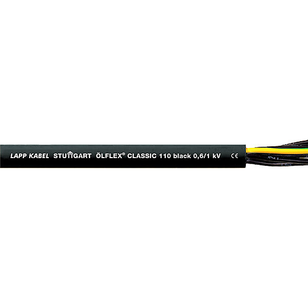 LAPP ÖLFLEX CLASSIC 110 Black 0,6/1kV 2X0,75 1120232
