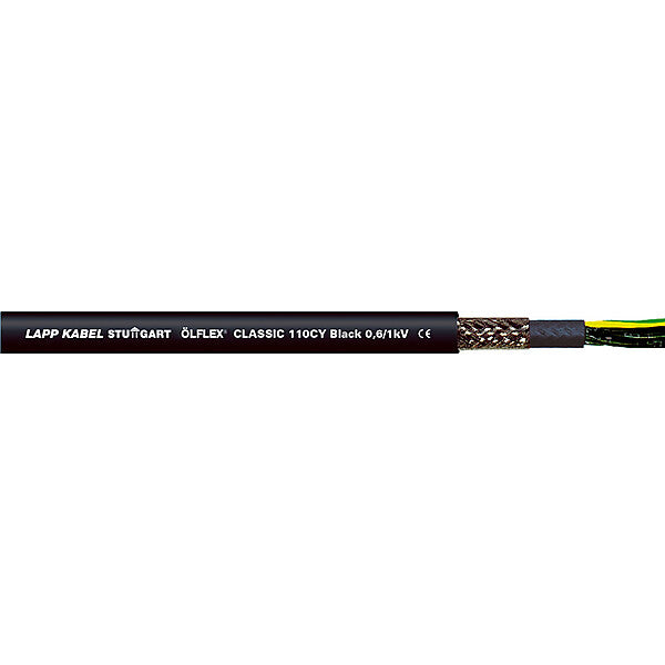 LAPP ÖLFLEX CLASSIC 110 CY BK 0,6/1kV 4X1 1121270